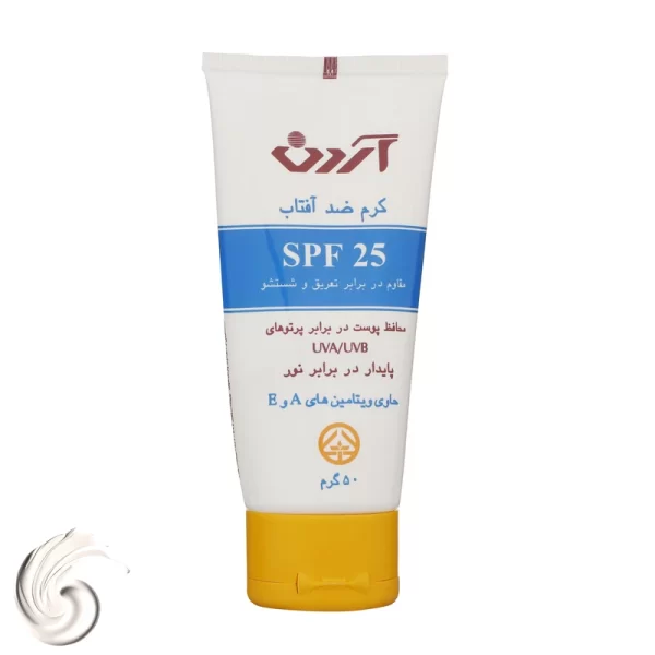 کرم ضد آفتاب بدون رنگ آردن SPF25